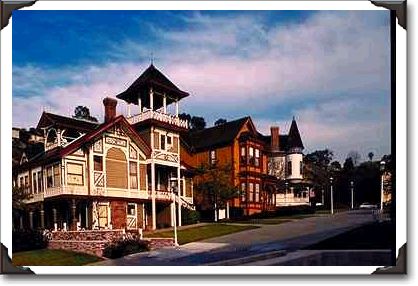 Victorian Houses, Heritage Park, Old Town