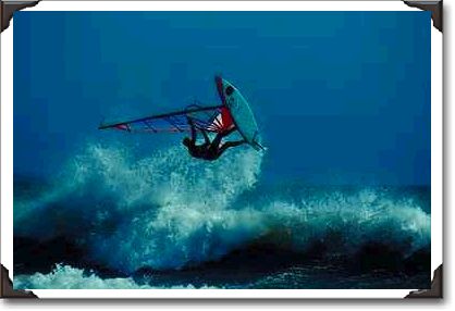 Windsurfing near Oceanside