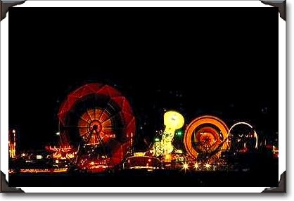 Del Mar Fair, night view