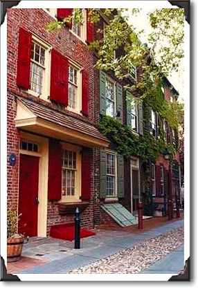 America's oldest street, Elfreth's Alley