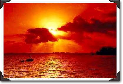 Sunrise over Biscayne Bay