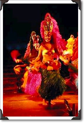 Hawaiian dancer on Kauai