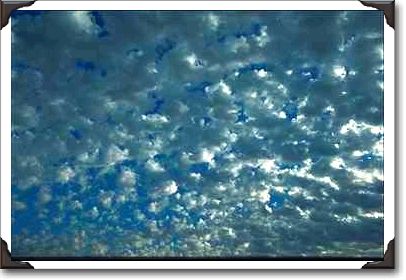 Cloud formation, Lake Havasu, Arizona