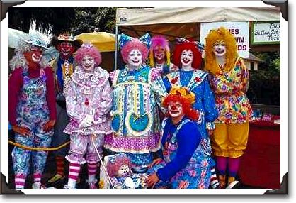 Clown convention, Orlando, Florida