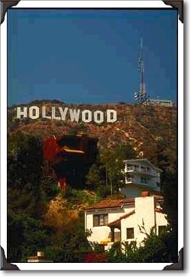 The Hollywood sign, Hollywood, California