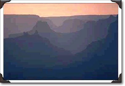 Sunset, Grand Canyon National Park, Colorado