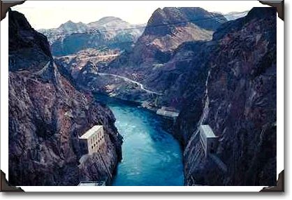 View from Hoover Dam, Nevada/Arizona