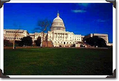 The Capitol building, Washington, D.C.