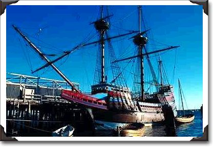 Mayflower II, National Historic Landmark, Plymouth, Mass.