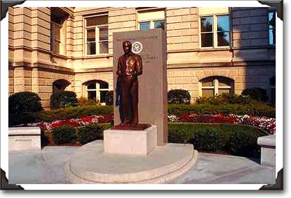 Statue of President Jimmy Carter