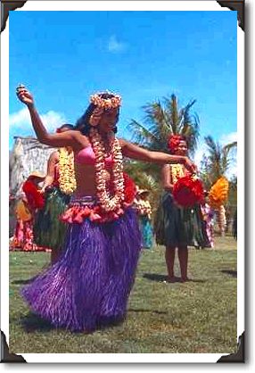 Dancer in Honolulu, Hawaii