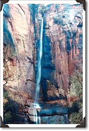 Waterfall, Zion National Park, Utah