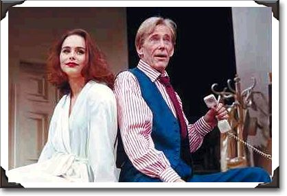 Tara Fitzgerald and Peter O'Toole in "Our Song", Apollo Theater, Harlem