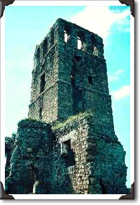 Church tower ruins, Panama City, Florida