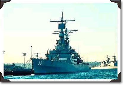 CGN 39 "USS Texas", nuclear powered cruiser, San Diego, California