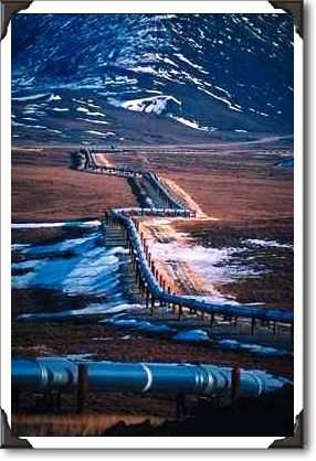 Alaska Pipeline, Brooks Range, Alaska