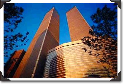 World Trade Center Building at dusk, New York City, New York