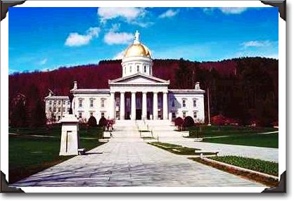 Capitol building, Montpelier, Vermont
