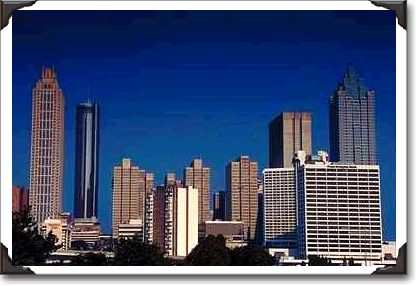 Clear view of the city, Atlanta, Georgia