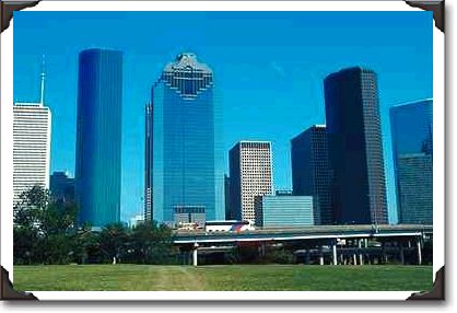 Houston skyline, Texas