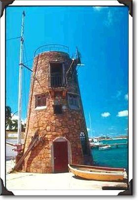 Wharf and historic landmark in Christiansted, St. Croix