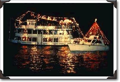 Christmas boat parade, Fort Lauderdale