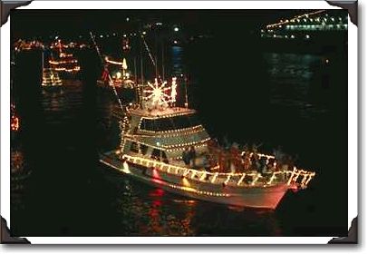 Christmas boat parade, Fort Lauderdale