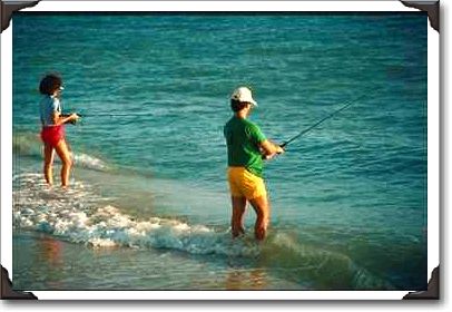 Recreational fishing on Captiva Island