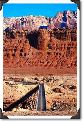 Navajo Bridge over Colorado River, Arizona