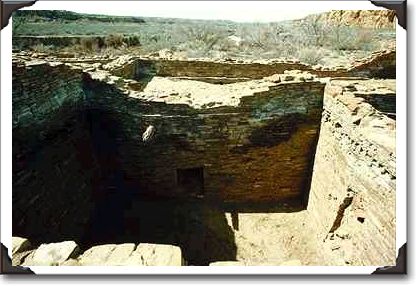 Ruins of Chaco Canyon, New Mexico