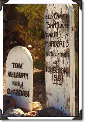 Tombstones, Arizona Boot Hill Cemetery