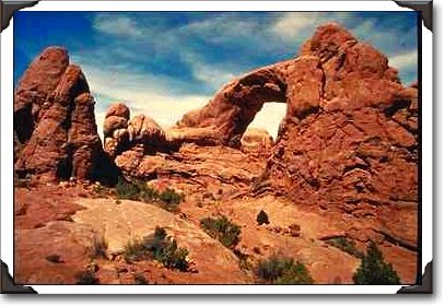 South window, Arches National Park, Utah