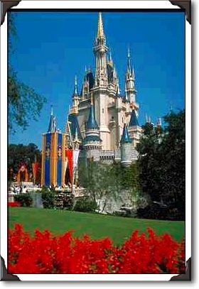 Castle at Walt Disney World, Orlando, Florida