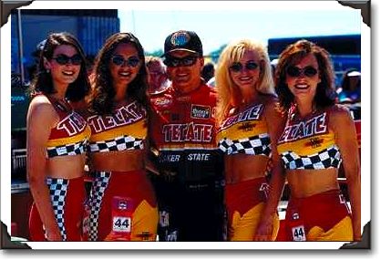 Adrian Fernandez and friends, 1995 Marlboro 500, Michigan