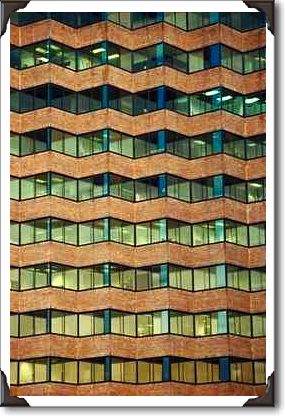 Facade of an office building, Arlington, Virginia