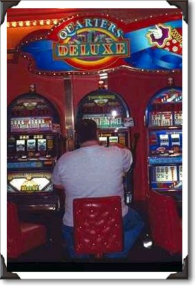 Playing the slots