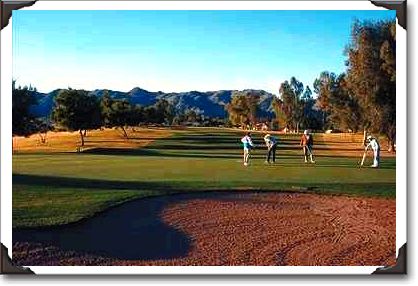 Golfers enjoy Ahwatukee Country Club, Arizona
