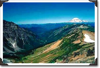 Mount Rainier from the Goat Rocks Wilderness, Washington