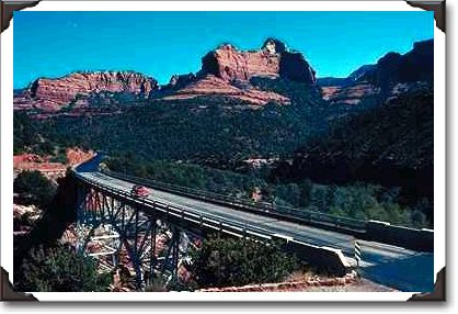 Midgley Bridge, Oak Creek Canyon, highway 89A, Arizona