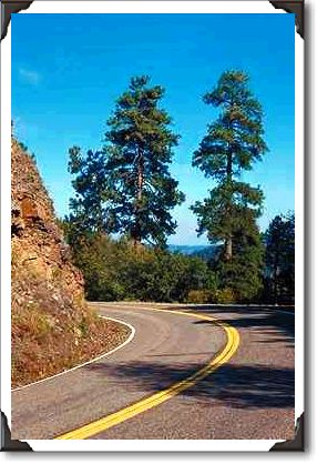 Coronado Trail, highway 191 north of Clifton, Arizona
