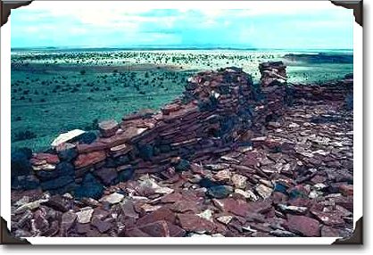 The Cidadel, prehistoric ruins, Wupatki National Monument, Arizona