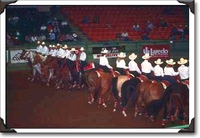 Parade in the Coliseum, Fort Worth, Texas