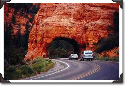 Tunnel, Red Canyon, Utah