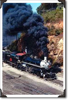 Savannah and Atlanta Railway, 4-6-2, No. 750, Asheville, North Carolina