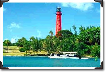 Jupiter Lighthouse, Atlantic Intercostal Waterway, Jupiter, Florida