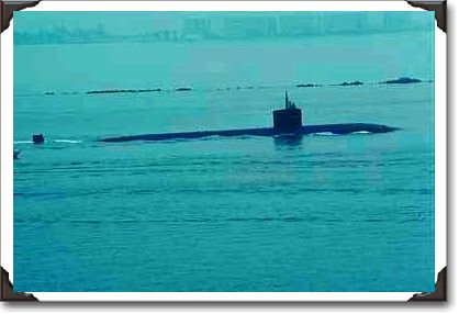 SSN 713 "Houston", nuclear powered attack sub, San Diego, California