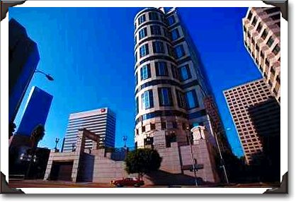 Downtown Los Angeles skyline, California