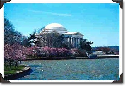 Jefferson Memorial and Cherry Blossom Festival, Washington, D.C.