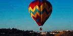Hot-air balloon over Fairbanks Ranch