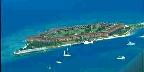 Aerial view of Fort Jefferson, Dry Tortugas National Park